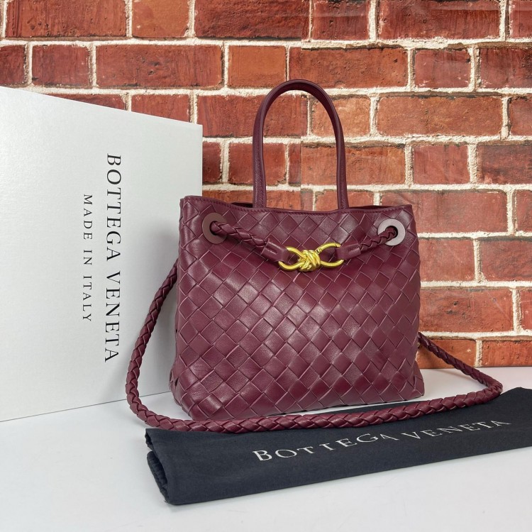 BOTTEGA ANDİAMO SMALL BORDO